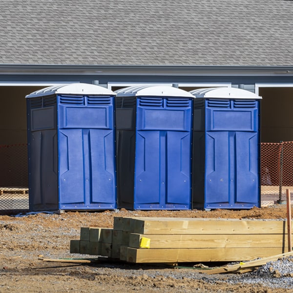 what is the expected delivery and pickup timeframe for the porta potties in Sidon Mississippi